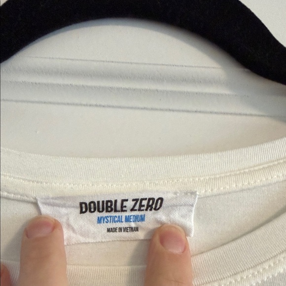 Double Zero white Short Sleeve Tee - Picture 2 of 7